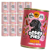 Dobry Pies 12x400g Mokra Karma Dla Dorosłych Psów Wszystkich Ras Z Indykiem Morelą I Bazylią