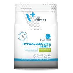 VetExpert Veterinary Diet Hypoallergenic Insect 2kg Hipoalergiczna Sucha Karma Dla Psów Małych Ras z Owadami