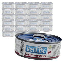 Farmina Vet Life Gastrointestinal Feline 24x85g Mokra Karma Dla Kota z Ostrymi Zaburzeniami Wchłaniania Jelitowego