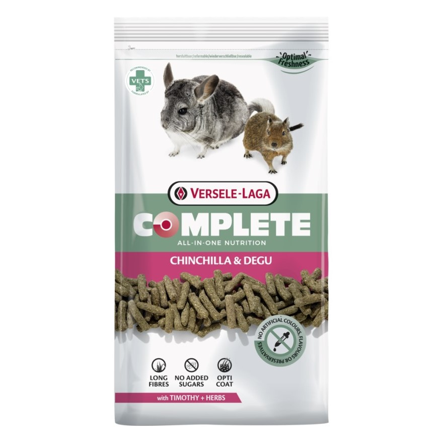 Versele-Laga Chinchilla & Degu Complete Ekstrudowana Karma Dla Szynszyli I Koszatniczek
