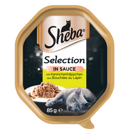 SHEBA Selection z Królikiem 44x 85g - mokra karma sos dla kotów