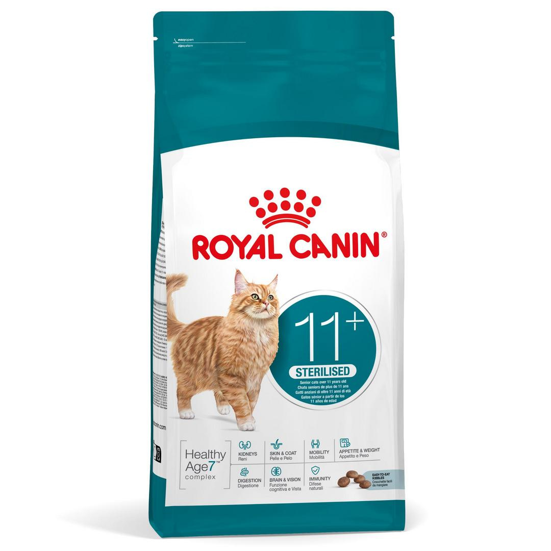 ROYAL CANIN Ageing Sterilised 11+ karma sucha dla kotów dojrzałych.