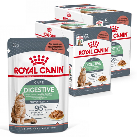 Royal Canin Digest Sensitive 24x85g Mokra Karma Dla Kotów Dorosłych W Sosie Na Wrażliwy Przewód Pokarmowy