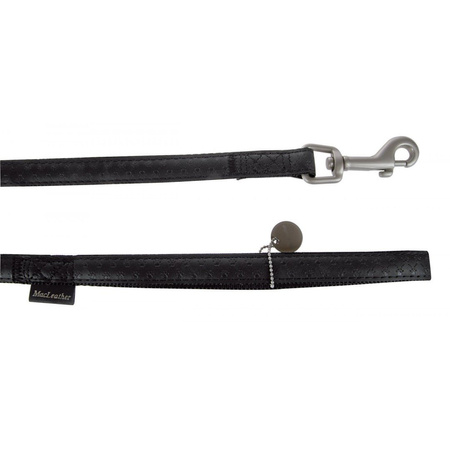 ZOLUX Smycz Dla Psa Mac Leather 1,2m/10mm Czarna