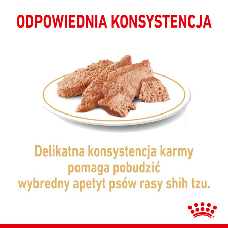 Royal Canin BHN Adult Shih Tzu 85g Mokra Karma Pasztet Dla Psów Rasy Shih Tzu