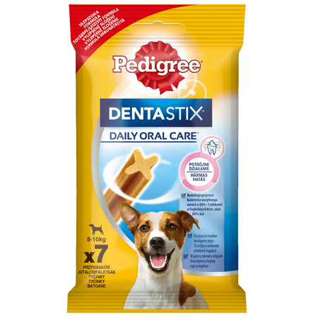 PEDIGREE DentaStix 110g - 7szt Dla Psów Małe Rasy Przysmak dentystyczny