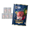 John Dog BERRY ADULT WOŁOWINA z borówkami 6x 400g - Karma dla psów, 96% mięsa