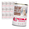 Vet Expert Raw Paleo Adult Monoprotein 12x400g Mokra Karma Dla Psa z Wołowiną