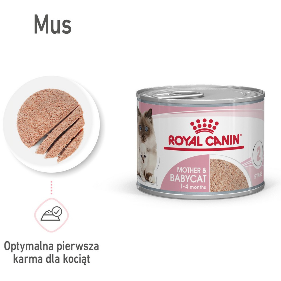 Karma Mokra Mus Dla Kociąt Od Odsadzenia Do 4 Miesiąca Życia