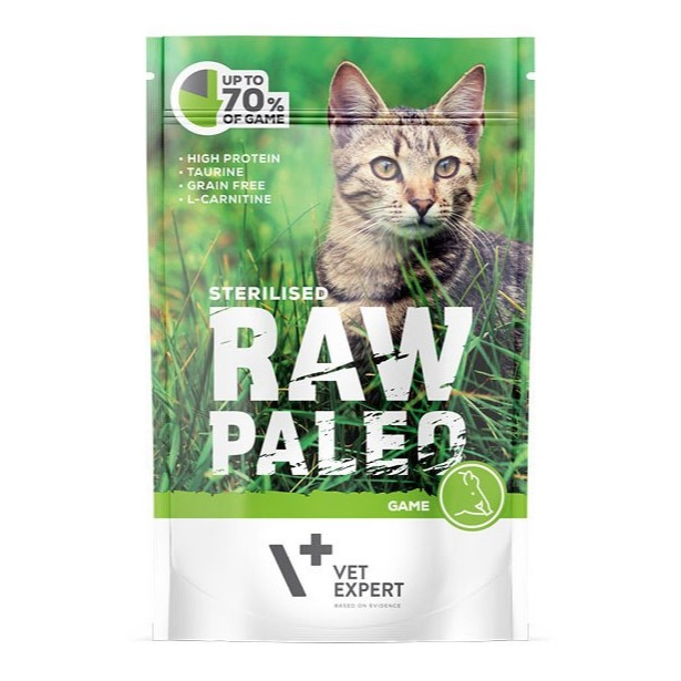 Vetexpert Raw Paleo Sterilised Game
