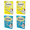 Dreamies Creamy 16x10g Kremowy Przysmak Dla Kotów Mix Smaków Łosoś I Ser