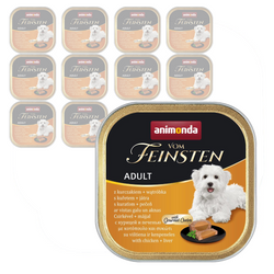 Animonda Vom Feisten Mokra Karma Dla Psa 11x150g Z Kurczakiem I Wątróbką