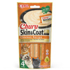 Inaba Cat Churu Skin Coat 4x14g (56g) Kremowy Przysmak Dla Kota Pasta Z Kurczakiem