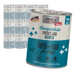 Mac's Dog Mokra Karma Monoproteinowa Z Jagnięciną 12x800g  Dla Psów Skłonnych Do Alergii
