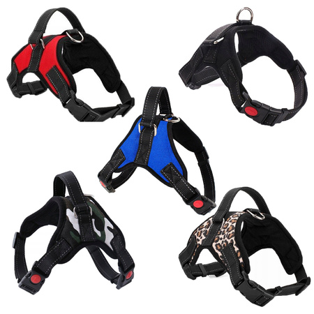 Spacerowy zestaw OPTIMA dla małych i średnich psów (szelki, smycz automatyczna, dozownik wody, woreczki)