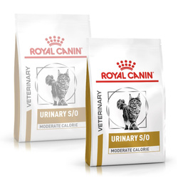Royal Canin Veterinary Urinary S/O Moderate Calorie 2x400g Sucha Karma Dla Kotów Z Problemami Urologicznymi