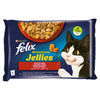 Felix Sensations Jellies Karma Dla Kotów Smaki Wiejskie i Rybne W Galaretce 8x340g (32x85g)