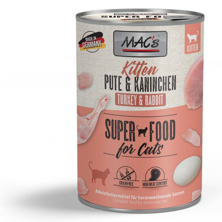 MAC's Kitten 24x400g Mokra Karma Dla Kociąt Mix Smaków