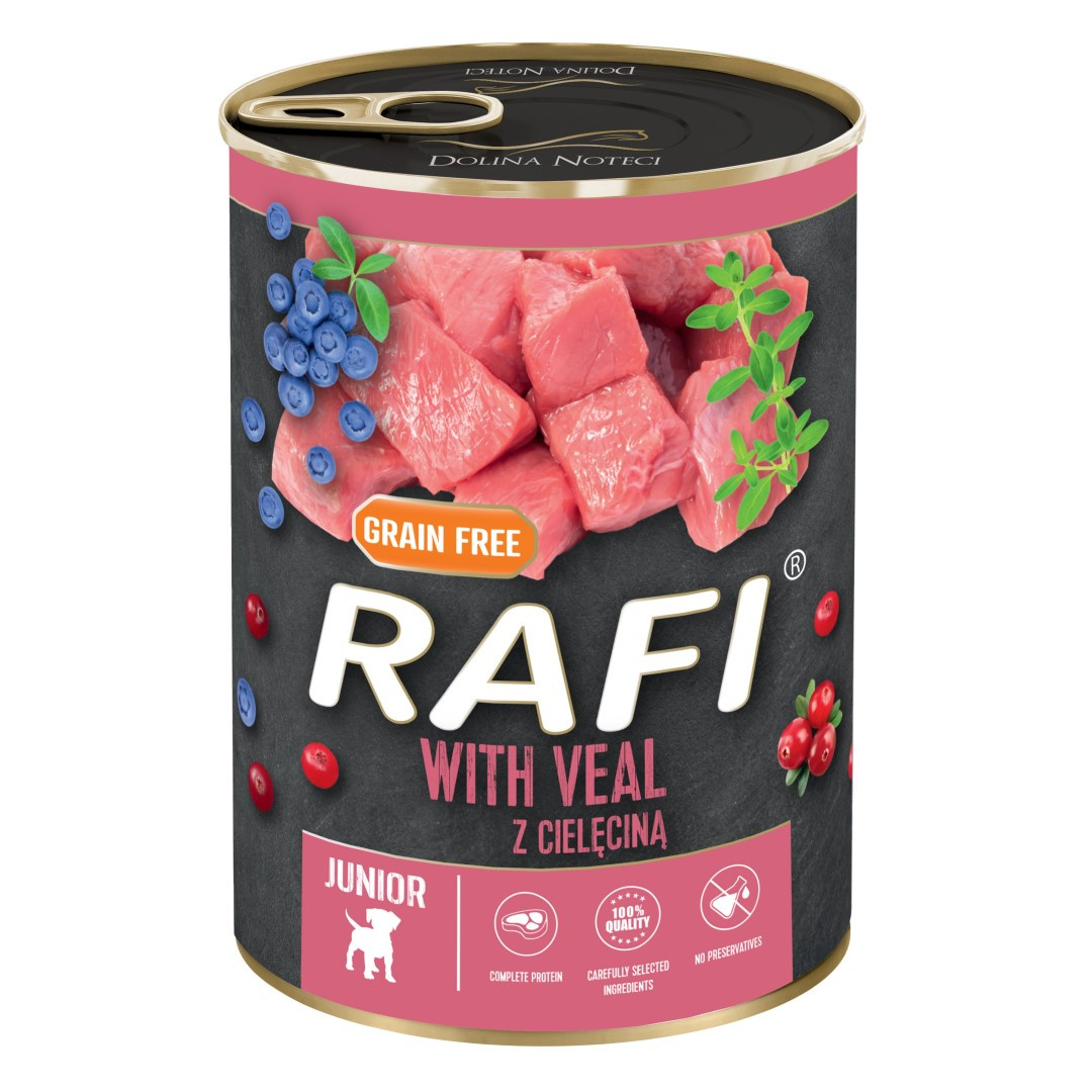 Mokra karma dla psa Rafi