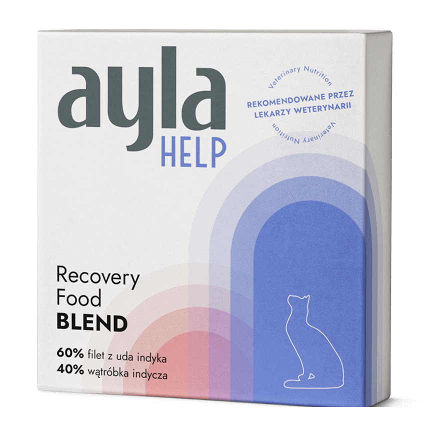 Ayla Help Recovery Food Blend Liofilizowany Przysmak Dla Kota Udo Indyka Z Wątróbką