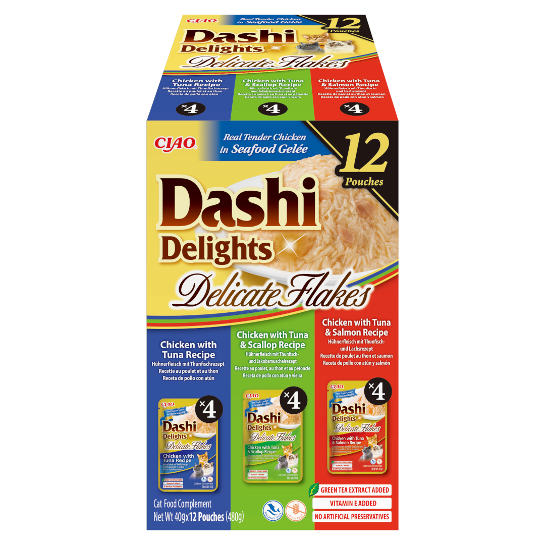 Inaba Cat Dashi Delights Delicate Flakes Karma Uzupełniająca Dla Kota.