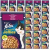 Felix Sensations Jellies Karma Dla Kotów Z Kaczką W Galaretce Ze Szpinakiem 24x85g