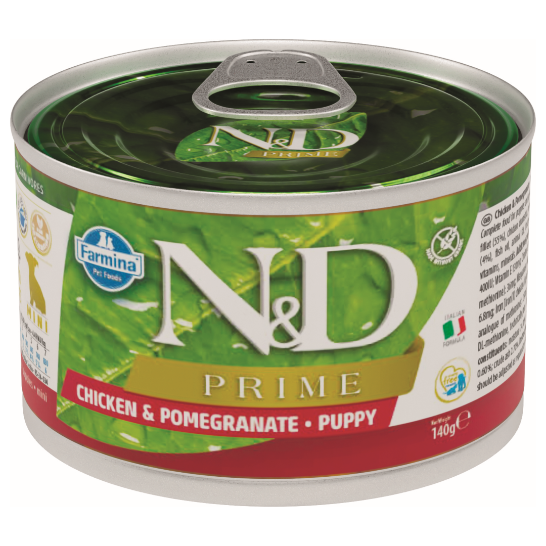 Farmina N&D Dog Prime Chicken Pomegranate Puppy Mokra Karma Dla Szczeniąt Kurczak i Granat