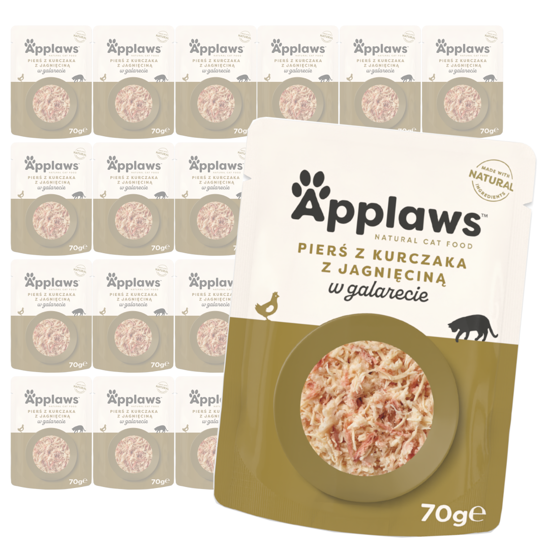 Applaws Cat Mokra Karma Dla Kota pierś z kurczaka i jagnięcina w galaretce