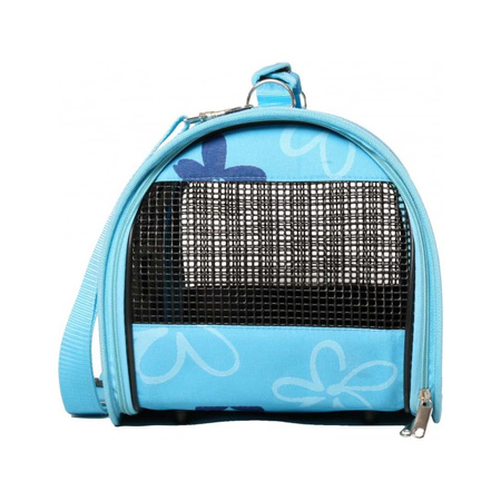ZOLUX Torba Transportowa Dla Psa Kota Flower M Średnia Turkusowa