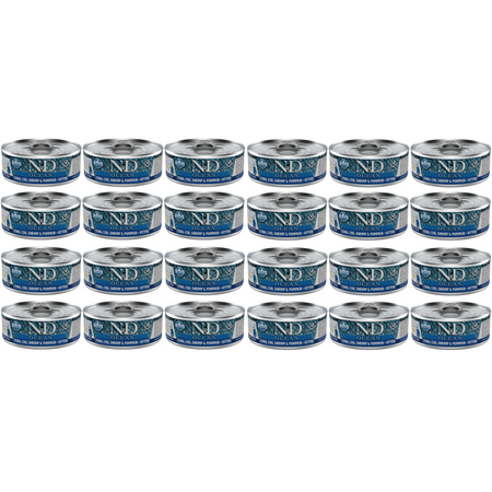 Farmina Cat Ocean Tuna, Tuńczyk, łosoś Karma dla Kociąt Zestaw 24x70g