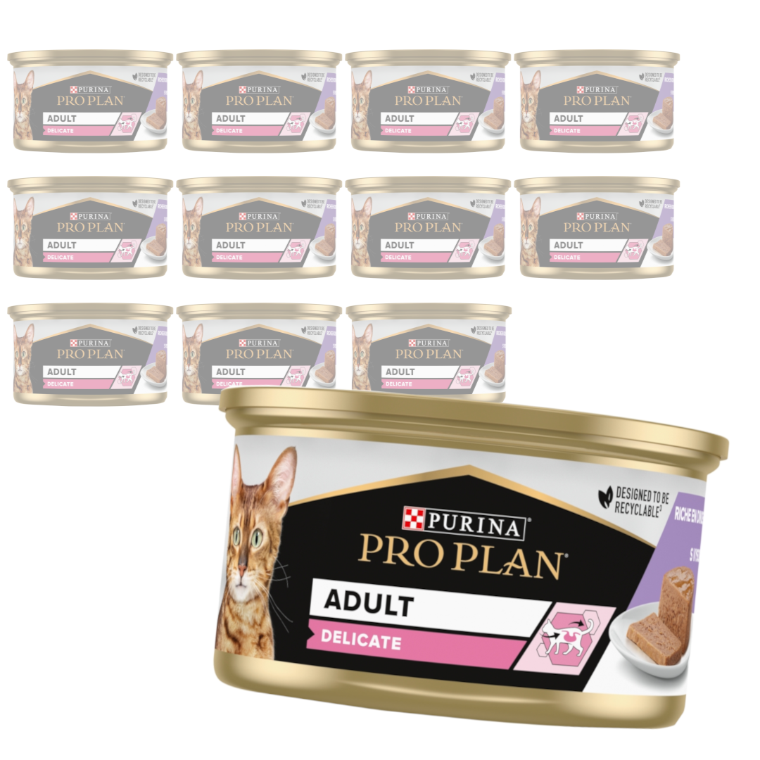 Purina Pro Plan Adult Delicate Mokra Karma Dla Kota Mus Z Indykiem