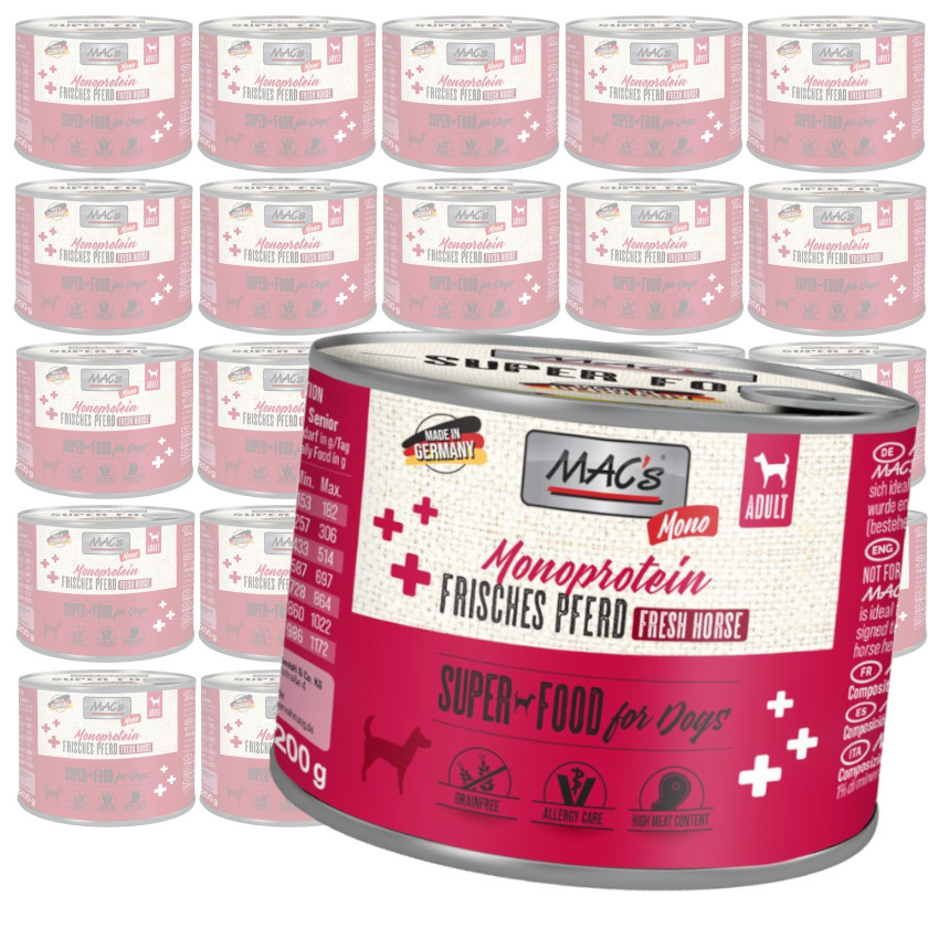 MAC's Dog Mokra Karma Monoproteinowa Z Koniną