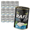 Rafi Cat Adult 12x400g Bezzbożowa Mokra Karma Dla Kota Z Dorszem