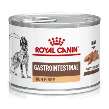 Royal Canin Veterinary VHN Dog Gastrointestinal High Fibre 6x200g Mokra Karma Pasztet Dla Psów z Zaburzeniami Trawienia