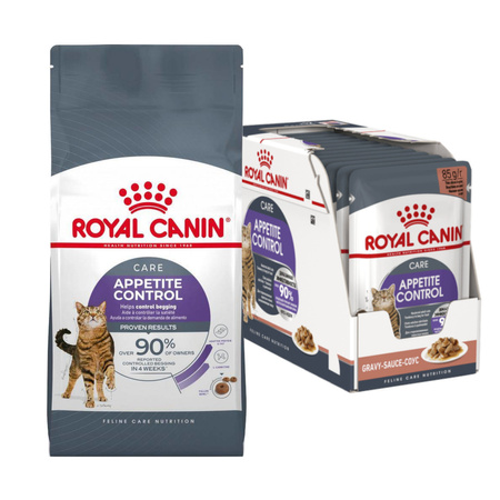 Royal Canin Appetite Control 10kg+12x85g Karma Dla Dorosłego Kota