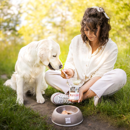 Raw Paleo Adult Monoprotein Mix Smaków 6x800g Bezzbożowa Mokra Karma Dla Psa Dorsz Kaczka Wieprzowina