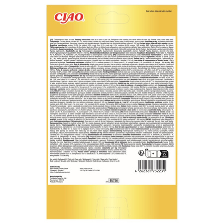 Inaba Cat Churu Tidbits Chicken Recipe 8x12g Przysmak Dla Kota Z Kurczakiem