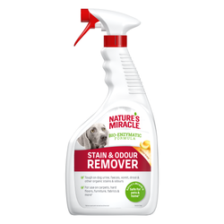 Natures Miracle Remover Płyn Do Usuwania Codziennych Plam i Zabrudzeń po Psach Zapach Melonowy 946ml