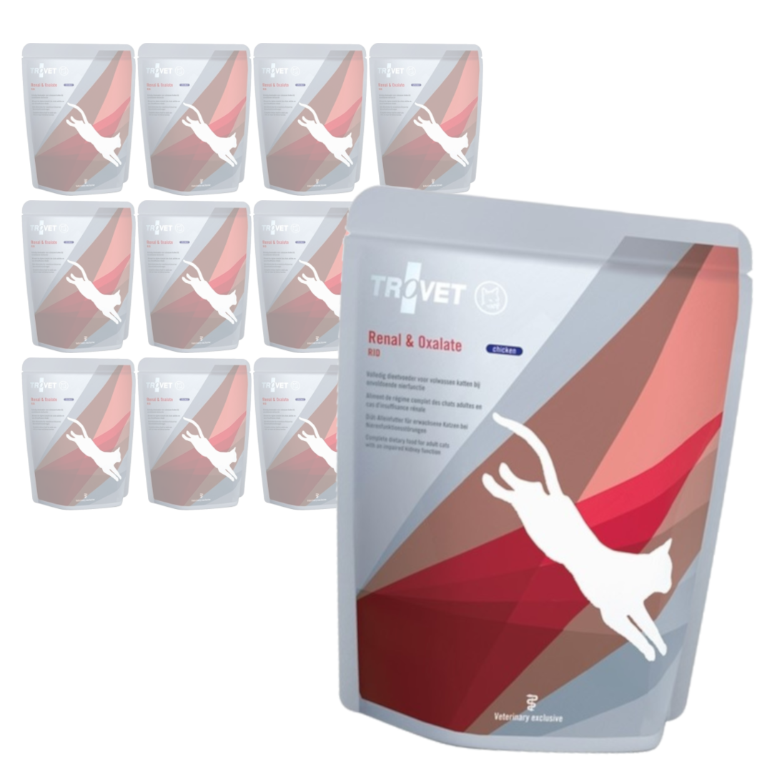 Trovet Renal & Oxalate RID Dietetyczna Mokra Karma z Kurczakiem Dla Kotów