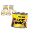John Dog Tasty Broth 6x140g Mokra Uzupełniająca Karma Dla Dorosłych Psów I Kotów Z Kurczakiem