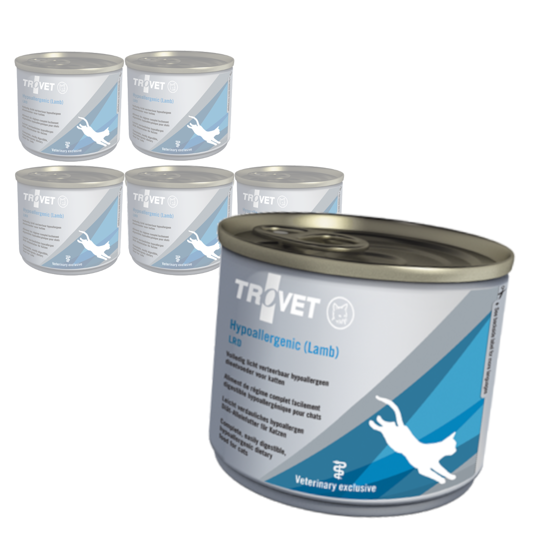 Trovet Hypoallergenic LRD Lekkostrawna Mokra Karma Dietetyczna z Jagnięciną Dla Kotów