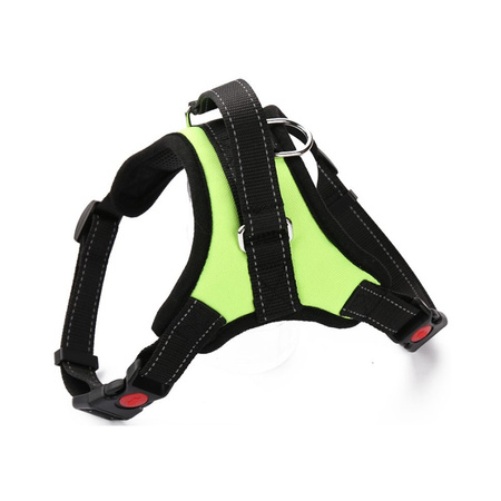 Mocne Szelki Dla Psa Rozmiar XL 68-90cm Kolor Jasnozielony