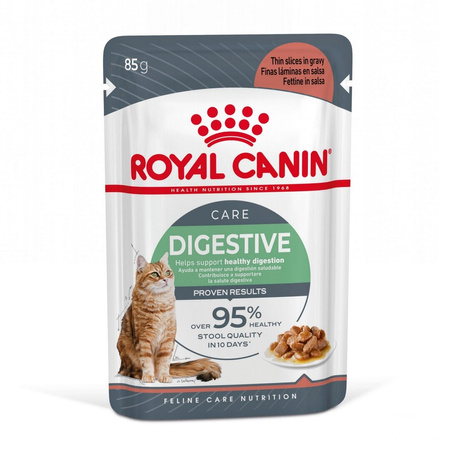 Royal Canin Mix Intense Beauty Digest Sensitive Hairball Care 12x85g Mokra Karma Dla Kotów Dorosłych w Sosie