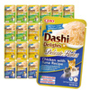 Inaba Cat Dashi Delights Delicate Flakes 24x40g Karma Uzupełniająca Dla Kota Mix 3 Smaków