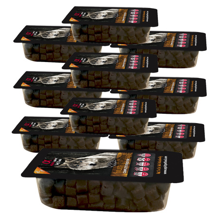 Alpha Spirit MULTIPROTEIN 10x 200g - Pełnoporcjowa sucha miękka karma dla psów