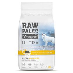 Raw Paleo Ultra Turkey Medium & Large Adult 10kg Monoproteinowa Sucha Karma Z Indykiem Dla Psa