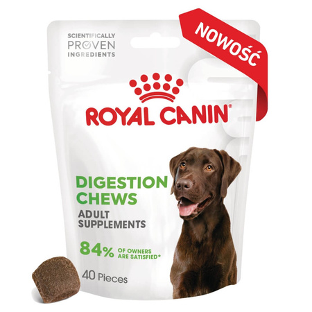 Royal Canin Supplements Dog Digestion Adult 160g Suplementy Dla Psów Dorosłych W Postaci Przysmaków Wspierające Prawidłowe Trawienie