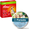 Foresto Bayer Obroża Przeciw Kleszczom I Pchłom Dla Psa I Kota do 8kg + Fiprex Preparat do Zakrapiania S