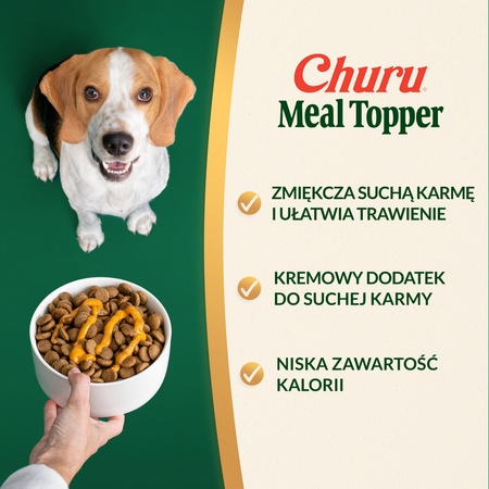 Inaba Dog Meal Topper 4x14g (56g) Przysmak Pasta Dla Psa z Kurczakiem