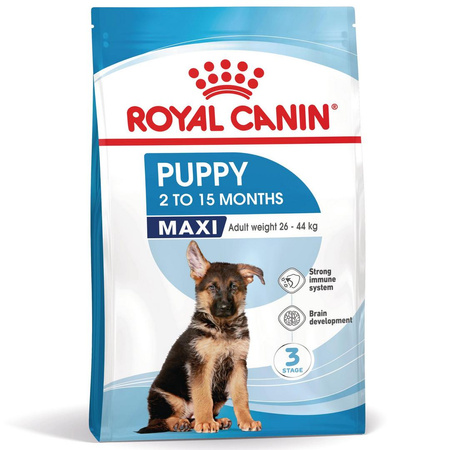 Royal Canin Maxi Puppy 1kg Karma Sucha Dla Szczeniąt Od 2 Do 15 Miesiąca Życia Ras Dużych